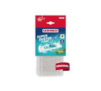 Leifheit SUPERDUSTER Floor M duster head, replacement wiper cover, floor duster for hard floors, washable, 100% microfibre, dry dusting