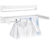 Leifheit Wall-Mounted Airer Telegant Plus 70 White 83201