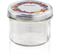Leifheit Terrine Jar, Leifheit Jar, Straight Sided Jar, Leifheit Storage Jars, Preserving Jar, Size 235 ml, Preserving Equipment, Preserving Jars, Leifheit Glass Bottle