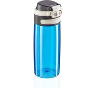 Leifheit Tritan Bottle Flip 550 ml, 100% Leak-Proof Sports Bottle, One Hand Opening, Lightweight and Shatterproof Water Bottle, Fruit Filter, Sustainable Water Bottle, BPA-Free, Sky Blue