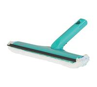 Leifheit 3-in-1 Window Cleaner with Microfibre Fleece, Window Squeegee and Frames, Squeegee with Articulated Handle Click-System Compatible, 32 cm