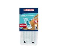 Leifheit Wiper Cover Clean for Twist XL Micro Duo Mop, Microfibre Mop Head, Cleaning Cover for Absorbent Floor Mop, 42 cm wide