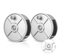 LEIFIDE 2 Set Aluminum Tie Wire Reel Coil Holder Wheel 6.25" Lightweight and Durable Tie Wire Dispenser for Left or Right Handed Operation Suitable for Electrician, Ironworker, Construction Worker