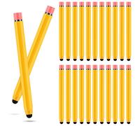 LEIFIDE 24 Pcs Stylus Pens for Kids, Hexagon Shaped Stylus Pencil Kids Stylus for Touch Screen Devices, Compatible with iPhone Android Edition Tablet Universal Devices