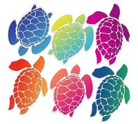 LEIFIDE 6 Pcs Cruise Door Decorations Towel Animals Cruise Door Turtle Magnet Car Magnets Sticker Ocean Cruise Ship Door Decorations Funny Fridge Door Magnets Decor(Sea Turtle)