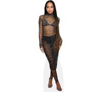 Leigh-Anne Pinnock (Sheer) Mini Size Cutout