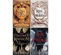Leigh Bardugo 4 Books Collection Set (Rule of Wolves, King of Scars, Six of Crows And Crooked Kingdom)