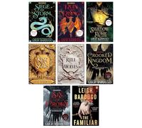 Leigh Bardugo 8 Books Collection Set (The Familiar, Shadow And Bone series, King of Scars duology, Six of Crows series)