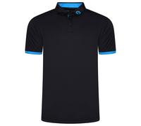 Leigh Contrast Golf Polo Shirt Fazer Black M
