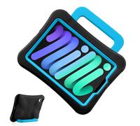 LeiJue 2021 iPad Mini 6 Case for Kids, Light Weight Heavy Duty/Shockproof/Drop Proof with Handle/Kickstand, Child Friendly Protective Cover for iPad Mini 6th Gen 8.3inch (Black)