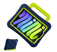 LeiJue Kids Case for 2021 iPad mini 6, Light Weight Heavy Duty/Shockproof/Drop Proof with Handle/Kickstand, Child Friendly Protective Cover for iPad mini 6th Gen 8.3inch (Bluegreen)