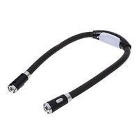 Leikance Reading Lamp Adjustable Flexible Handsfree LED Neck Night Light Knitting Portable Book Light 58cm