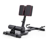 leikefitness Deluxe Multi-Function Deep Sissy Squat Bench Home Gym Workout Station Leg Exercise Machine White-8400 (Black)
