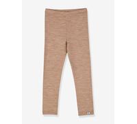 LEIKKI SOFT FINKID double-sided wool leggings for children camel