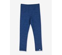 LEIKKI SOFT FINKID double-sided wool leggings for children denim blue
