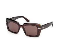Leila-02 Sunglasses - unisex - Tom Ford - Sunglasses - Brown - 52 MM - Accessories 52 MM