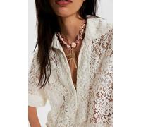Leila Pendant Necklace at Free People in Gold - female