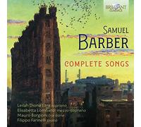 LEILAH DIONE EZRA/EL - BARBER COMPLETE SONGS - CD - G4z