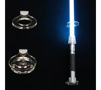 LEILINLIFE Lightsaber wall mount lightsaber vertical display stand acrylic single holder light saber mount for wall compatible for lightsaber, pack of 1