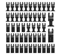 LEILUO 50Pcs Multitool Blade Universal Oscillating Tool Blades Set