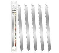 LEILUO 5Pcs Meat Bone Cutting Reciprocating Saw Blades, 12in Sawzall Blade