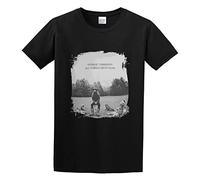 LEIMANZHE All Things Must Pass Men's 100% Cotton Casual T-Shirt Size M Black