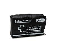 Leina 11006 Motor Vehicle First Aid Kit Compact with Velcro, Black/White