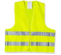 Leina 13101 Breakdown Warning Vest Polyester Inside Bag, Yellow