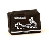 Leina 17012 Motorcycle First Aid Kit Type II with Velcro, Red/Black