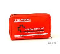 LEINAWERKE 30021 First Aid Bag ÖNORM V 5101 in Plastic Bag Blue/White Pack of 10