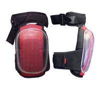Leipold Doehle 2488 GELO Comfort Gel Knee Pad Red/Black, 1 Pair