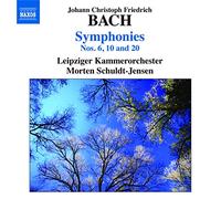 Leipzig Co:Schuldt-Jensen - J.C.Bach: Symphonies Hw1, Nos. 6/ 10/ 20