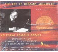 Leipzig Radio Symphony Orchestra - The Art of Hermann Abendroth Vol.21 (Mozart Symphonies 29 & 41/Divertimento KV205)