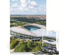 Leipzig Stadium 1000 Piece Jigsaw Puzzles for Adults Unwind Game Snug Cut Playful Challenge Wall Accent (50x75cm)