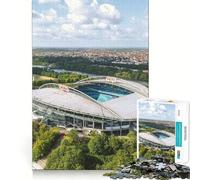 Leipzig Stadium 1000 Piece Jigsaw Puzzles for Adults Unwind Game Snug Cut Playful Challenge Wall Accent (50x75cm)