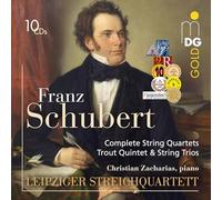 LEIPZIGER STREICHQUA - SCHUBERT STRING QUARTETS - cdbx - P4z