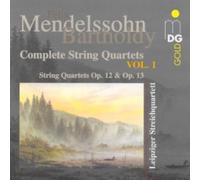 Leipziger Streichqua - String Quartets Ops 12 & 13 [New CD]