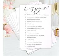 Leislite Bridal Shower Games Camera l Spy Wedding Shower Games Bachelorette Party Bach for 50 Guests