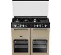 Leisure CC100F521C 100cm Dual Fuel Range Cooker with Glass Top Lid