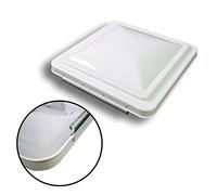 Leisure 14 Inch RV Roof Vent Cover Universal Replacement Vent Lid White for Camper Trailer Motorhome