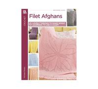 Leisure Arts Filet Afghans, Multicolor