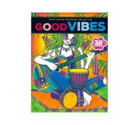 Leisure Arts Myka Jelina Good Vibes 32 DesgnsClrBk