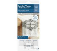 LEISURE ARTS Swedish Weave Towel Kit, Reflections Black, Traditional Swedish Weaving, Huck Weaving, Weaving Patterns, Weave Fabric, Towels