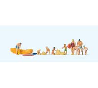Preiser 10692 Leisure Time at the Lake (9) Exclusive Figure Set HO
