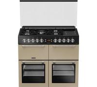 Leisure Chefmaster CC100F521C 100cm Dual Fuel Range Cooker - Cream - A/A/A Rated