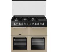 Leisure CC100F521C 100cm Dual Fuel Range Cooker with Glass Top Lid