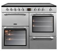 Leisure Ck100C210K Freestanding Electric Range Cooker With Electric Hob - Stainless Steel Effect