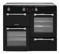 Leisure CK100D210K Cookmaster 100cm Electric Range Cooker 5 Burners A/A Black [EEK: A/A]