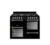 Leisure Ck100F232K 100Cm Cookmaster Dual Fuel Range Cooker, Black Black