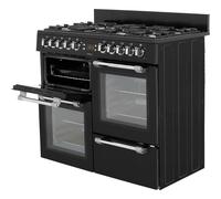 Leisure CK100G232K 100cm Cookmaster Gas Range Cooker Black